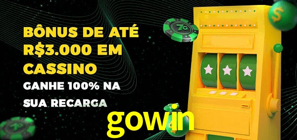 gowin melhor bônus de depósito